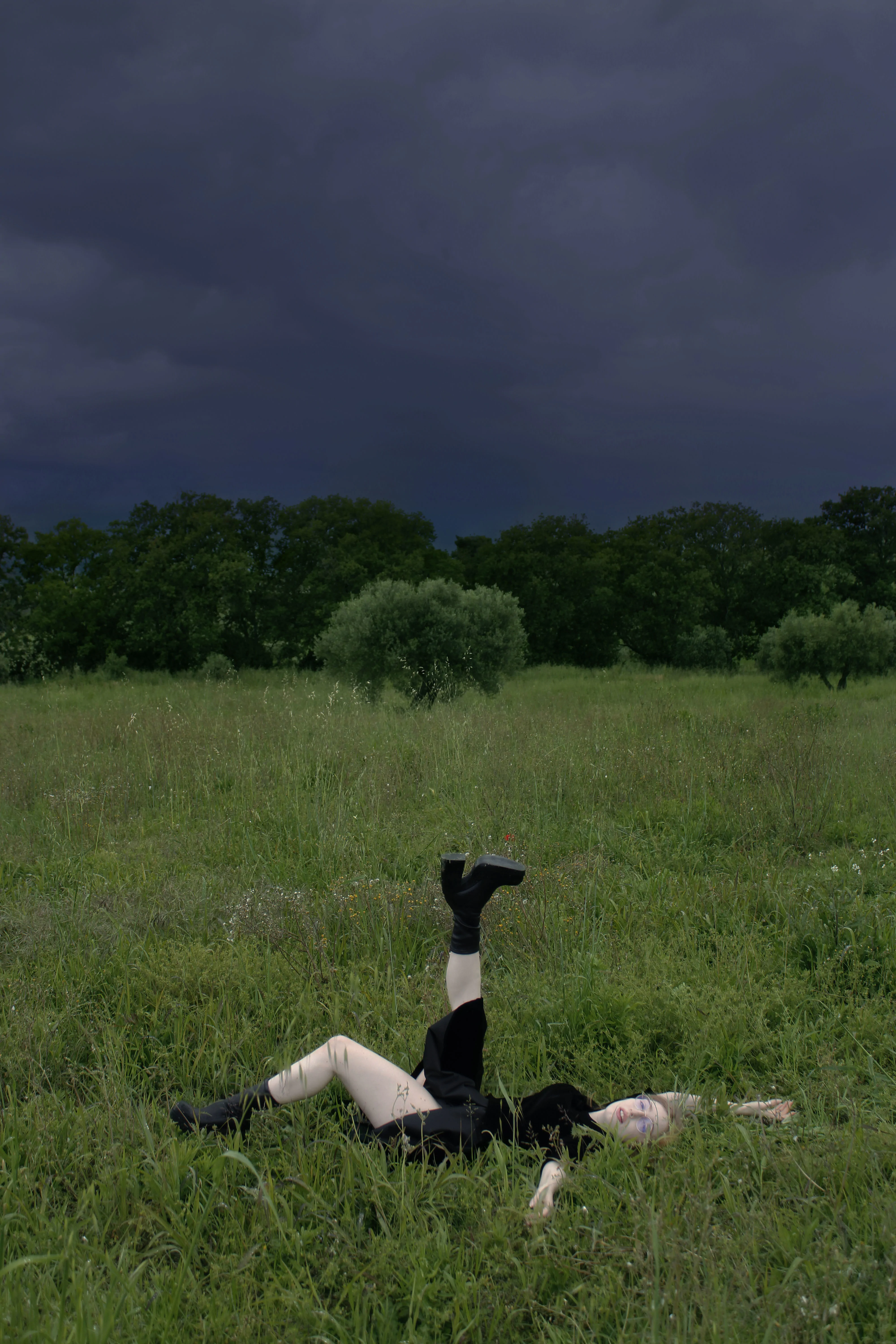 Waiting to be taken by aliens